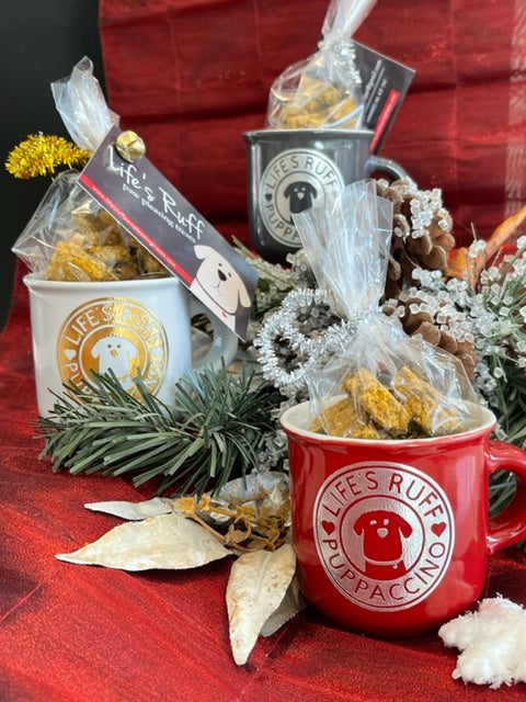 Puppaccino and Biscotti